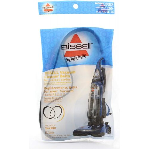  Bissell Vacuum Belt For Powerglide Series Vacuums 2 pk