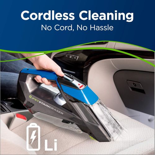  BISSELL, 20037 Pet Stain Eraser Cordless Portable Carpet Cleaner, 2019 Version