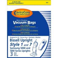 Bissell Style 1 & 7 Paper Bags (3-pack) By Envirocare part # 840