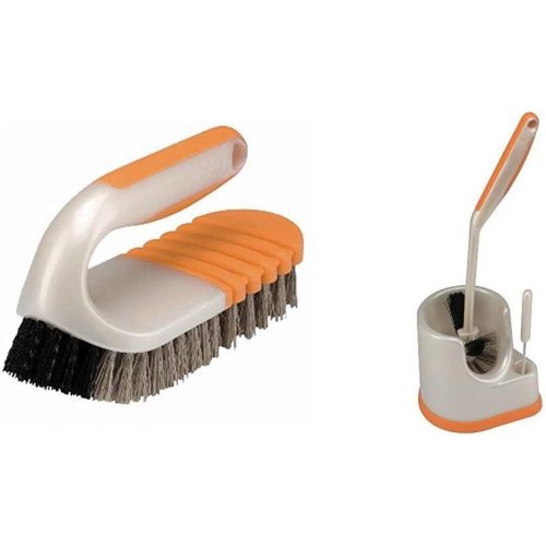  BISSELL Smart Details Flexible all purpose heavy duty ktichen bathroom grout scrub brush, 1744