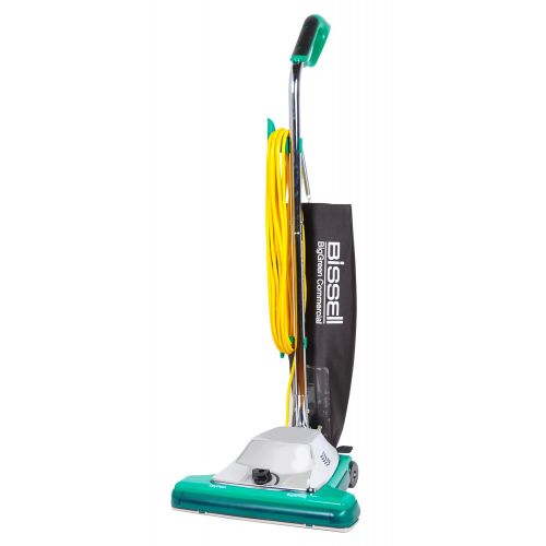  Bissell BigGreen Commercial BG107-16HQS DayClean Quiet-Motor System Upright Vacuum, Comfort Grip Handle with Magnet, 650W, 16 Vacuum Width