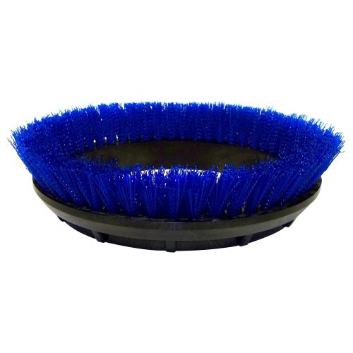  BISSELL BigGreen Commercial 237.058BG Scrub Brush.020 Bristle Diameter Crimped Polypropylene for BGEM9000 Easy Motion Floor Machine, 12, Blue