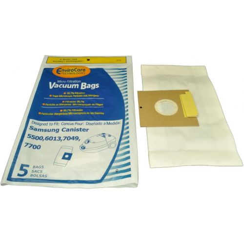  Bissell DigiPro canister vacuum bags - 5 Pack