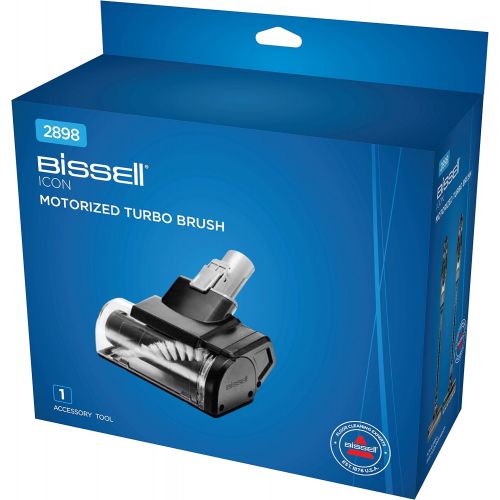  Bissell Turbo-Brush Motorized Accessory for Icon 2602N, 2602D, 2899N | 2898, Grey, Black, 1