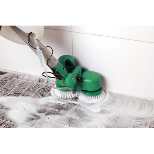  BISSELL BigGreen BGCC1000-KIT1 Bissell Commercial Battery Dual Brush Scrubber, Resin, Plastic