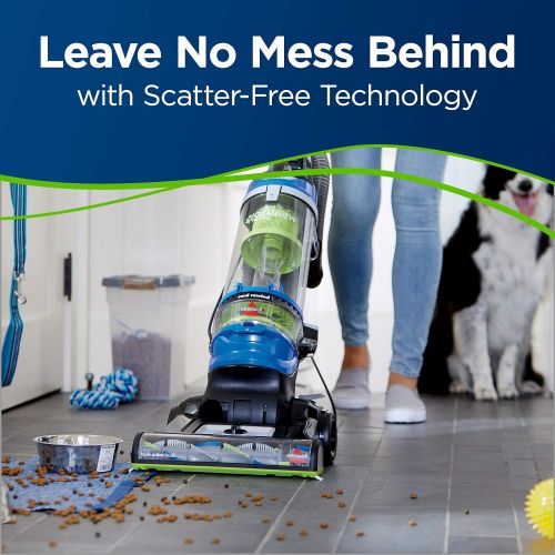  BISSELL Cleanview Rewind Pet Bagless Vacuum Cleaner, 2489, Blue