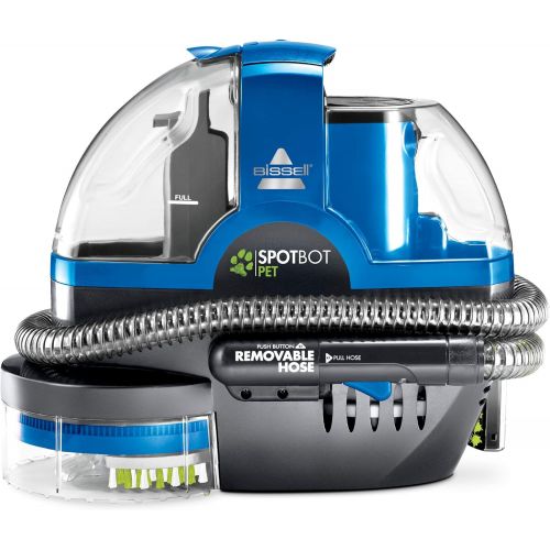  Bissell SpotBot Pet handsfree Spot and Stain Portable Deep Cleaner, Blue, 2117A