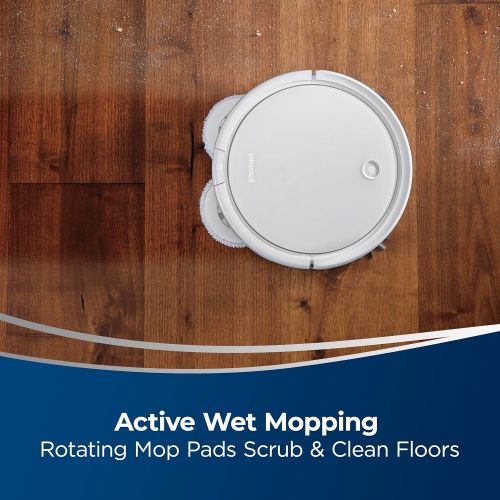  BISSELL SpinWave Hard Floor Expert Wet and Dry Robot Vacuum, WiFi Connected with Structured Navigation, 3115