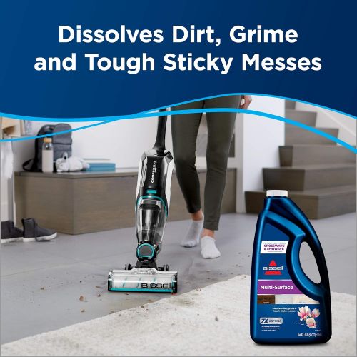  BISSELL, 17891 MultiSurface Floor Cleaning Formula-Crosswave and Spinwave (64 oz), 64 Fl Oz