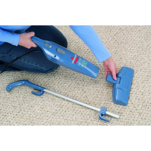  Bissell Stick Vacuum Cleaner Dirt Container and 16 Ft Power Cord, Bonus Free Crevice Tool Included