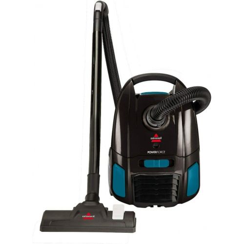  Bissell CANNISTER PowerForce Bagged Canister Vacuum, 2154W, Black