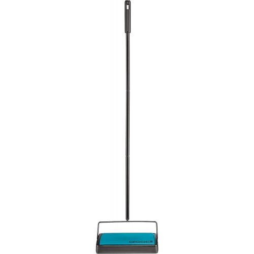  [아마존베스트]Bissell Easy Sweep Compact Carpet & Floor Sweeper, 2484A, Teal