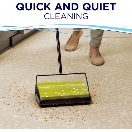  [아마존베스트]BISSELL Refresh Manual Sweeper - Blossom, 2198,Green