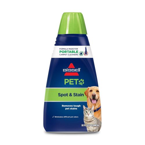  BiSSEll Little Green Pro Commercial Spot Cleaner BGSS1481 & BiSSEll 74R7 Pet Stain & Odor Portable Machine Formula, 32-Ounce, Fl Oz