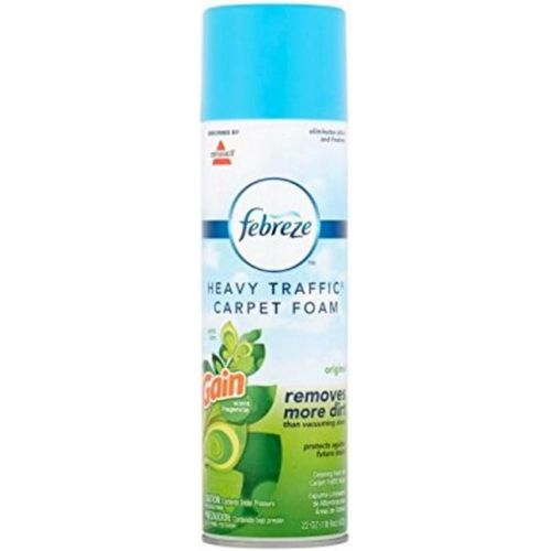  Bissell Febreze Gain Scent Heavy Traffic Carpet Foam, 22 Ounce