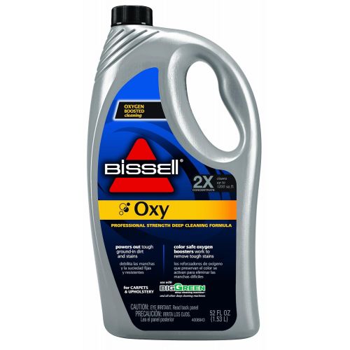  BISSELL BigGreen Commercial 85T61-C 52 oz. 2X Oxy Formula, Oxygen Boosted Cleaning, 12.25 Height, 12.5 Length, 8.5 Width (Pack of 6)