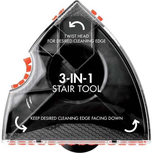  Bissell 3-in-1 Stair Tool for Carpet and Upholstery Cleaners (3262)