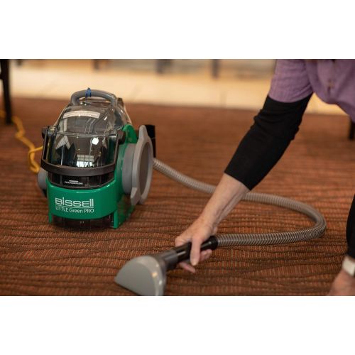  BiSSEll Little Green Pro Commercial Spot Cleaner BGSS1481 & Bissell Spot & Stain with Febreze Freshness Spring & Renewal Formula, 7149, 32 Ounces