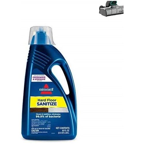  Bissell Crosswave Max + Hardfloor Sanitize Formula 80oz + Brush