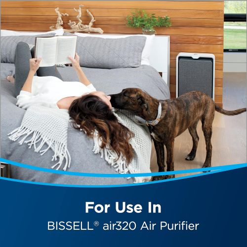  Genuine BISSELL air320 Air Purifier Replacement Pet Pro Filter Pack, 3170