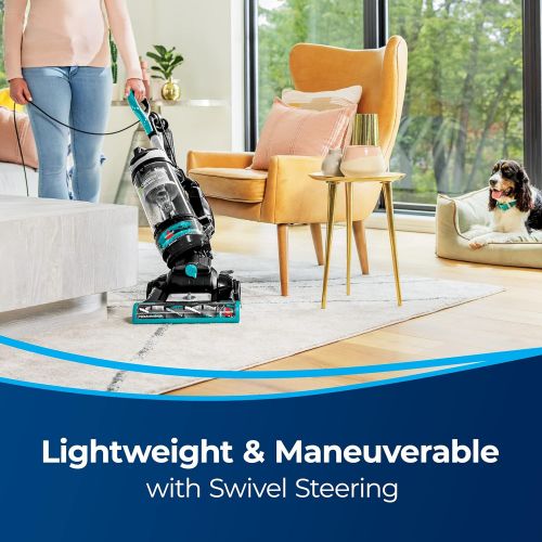  BISSELL CleanView Swivel Rewind Pet Reach Vacuum Cleaner, Black