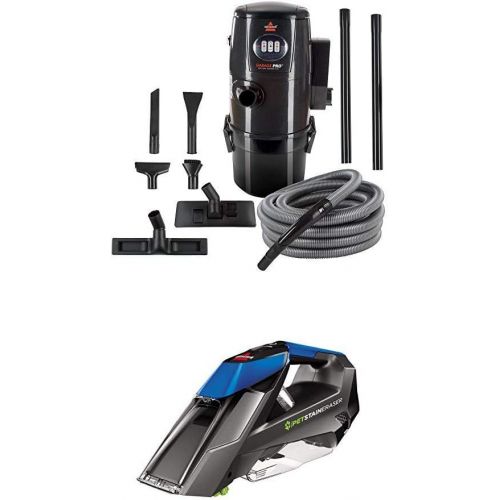  Bissell Garage Pro Wall-Mounted Wet Dry Car VacuumBlower With Auto Tool Kit, 18P03