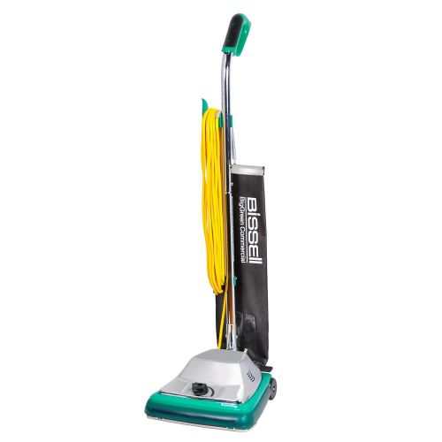  Bissell BigGreen Commercial BG101 ProShake Comfort Grip Handle Upright Vacuum with Magnet, 870W, 12 Vacuum Width