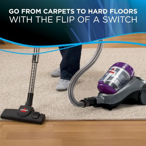  Bissell BISSELL OptiClean HardFloor and Area Rug Canister Vacuum Cleaner, 1989D