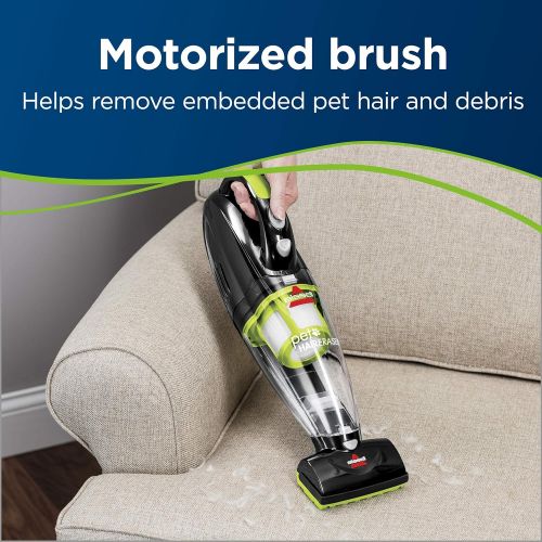  Bissell 1782 Pet Hair Eraser Cordless Hand and Car Vacuum GreenBlack