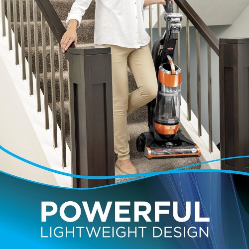  Bissell Cleanview Upright Bagless Vacuum Cleaner, Orange, 1831