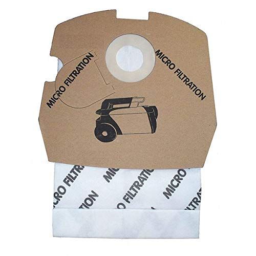  Bissell Commercial Canister Vacuum Bags, Paper, PK12