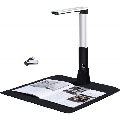  [아마존베스트]Bitpro LGM Document Cameras Scanner,10MP CMOS,Visual Presenter Max A3 Size,OCR Technology,W/LED Light and Micphone,Easy-to-Use Tools for 100P Book Scanner PDF, Portable for Teacher,Classroom