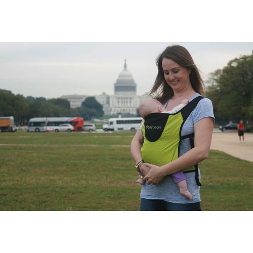  Bitybean Ultracompact Baby Carrier (Lime Green)