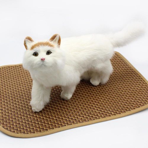  BiuTeFang Pet Bolster Dog Bed Comfort Pet Mats Mat Summer Cool Mat 50x35cm