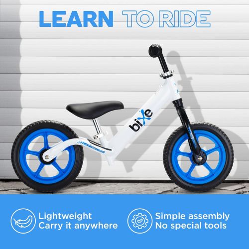  [아마존베스트]Bixe Aluminum Balance Bike for Kids and Toddlers - No Pedal Sport Training Bicycle for Children Ages 3,4,5