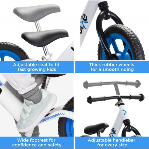  [아마존베스트]Bixe Aluminum Balance Bike for Kids and Toddlers - No Pedal Sport Training Bicycle for Children Ages 3,4,5