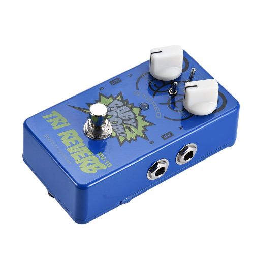  Biyang BIYANG Stereo Reverb Guitar Effect Pedal RV-10 BABY BOOM Series 3 Modes True Bypass Full Metal Shell