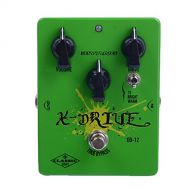 Biyang OD-12 Triple Mode Analog Overdrive Classic Series True Bypass Guitar Effect Pedal With Gold Connector