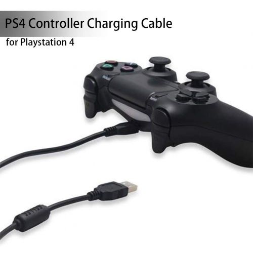  [아마존베스트]Blacell 10ft PS4 Controller Charging Cable for Playstation 4 Dual Shock 4