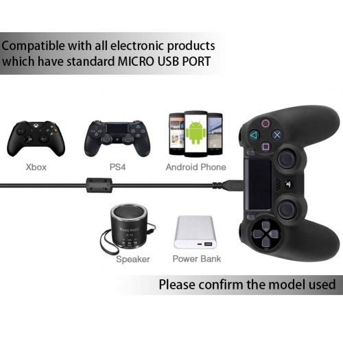  [아마존베스트]Blacell 10ft PS4 Controller Charging Cable for Playstation 4 Dual Shock 4