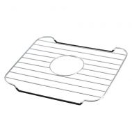 Black Dipped Chrome Metal Wire Sink Saver