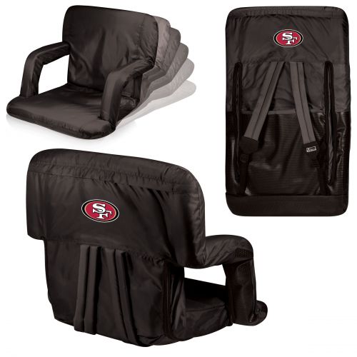  Black San Francisco 49ers Ventura Seat by Oniva