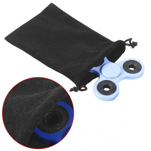  Black Universal Fingertip Spinner Toys Storage Bag Package Bags Pocket Bag