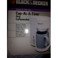 BLACK+DECKER Black & Decker Cup-At-A-Time Coffee Maker Model: DCM6