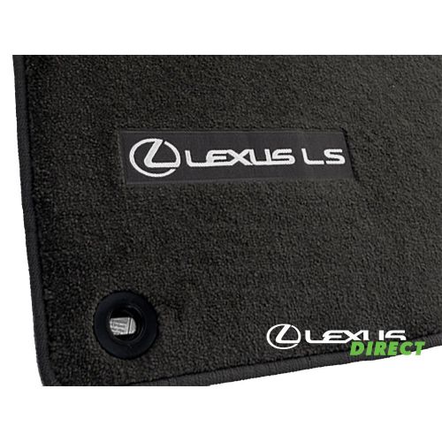  Lexus Genuine Parts PT208-50130-20 OEM LS460 Black 4-Piece Carpet Floor Mat Set, SWB, Short-Wheel Base