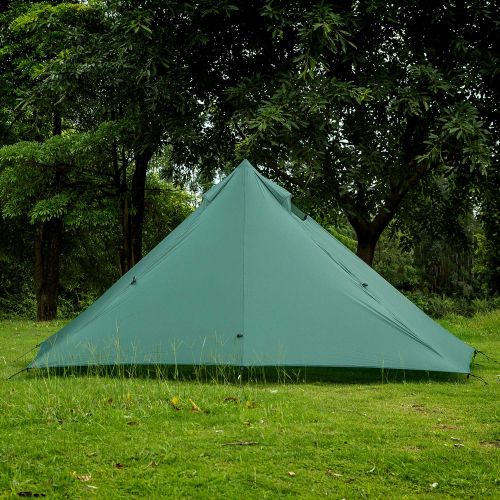  Black Orca Wild Haven Double Tent with Stovepipe Hole