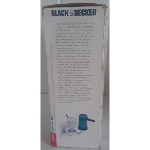  Black & Decker Expresso Mio