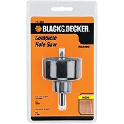  BLACK+DECKER 79-365 Black & Decker Hole Saw with Mandrel, 1-1/2