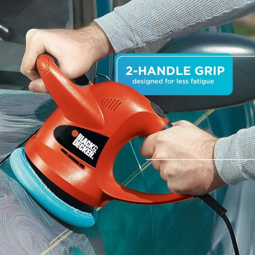  BLACK+DECKER 6-inch Random Orbit Waxer/Polisher (WP900)