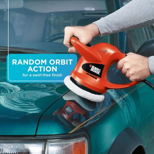  BLACK+DECKER 6-inch Random Orbit Waxer/Polisher (WP900)